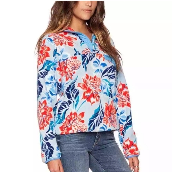 Patagonia Synchilla Snap-T Fleece Pullover Hawaiian Manoa Dusk Blue Size Small - Picture 7 of 7